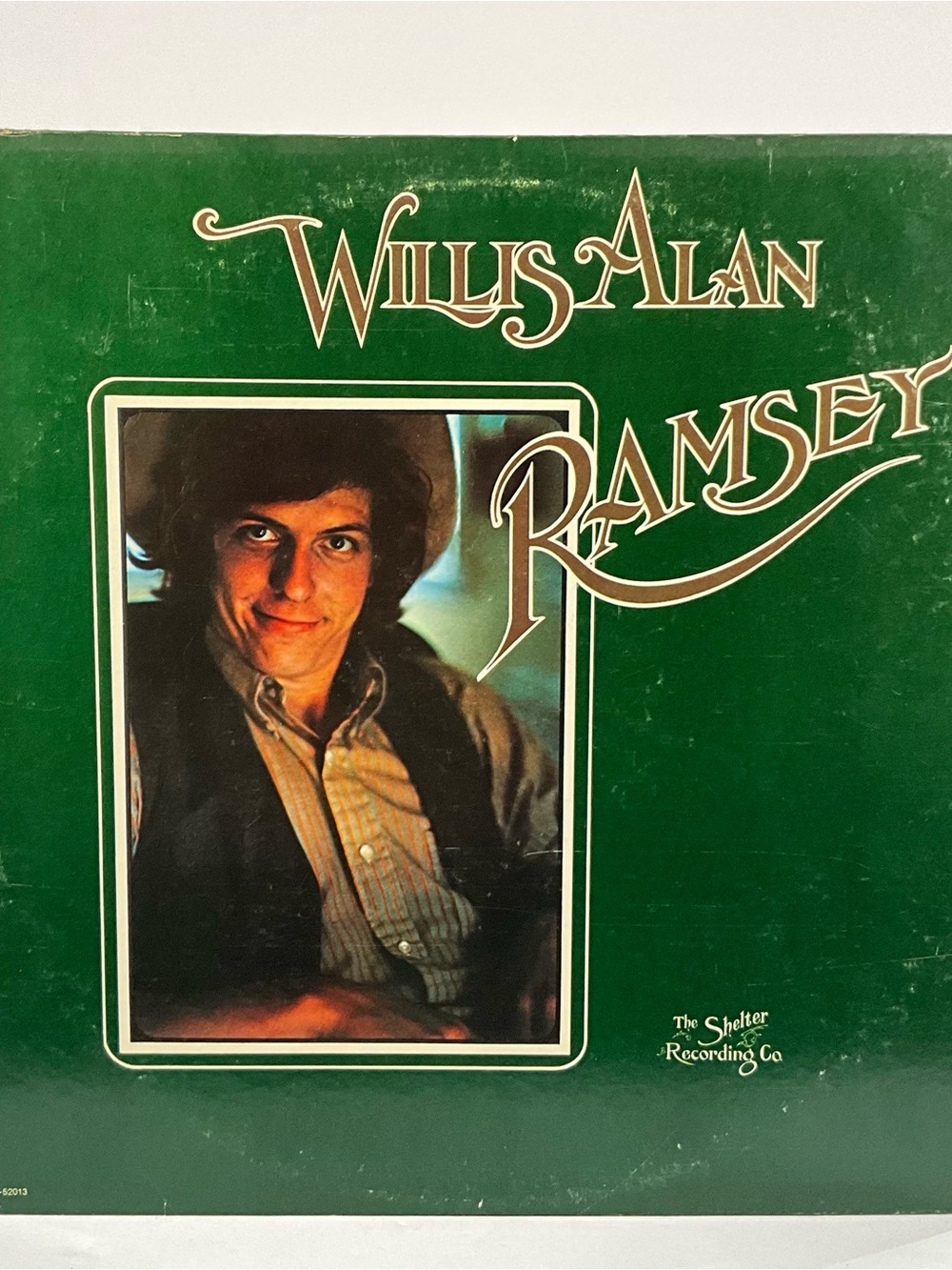 Willis Alan Ramsey - Self Titled LP 1977 Reissue Shelter Records - VG